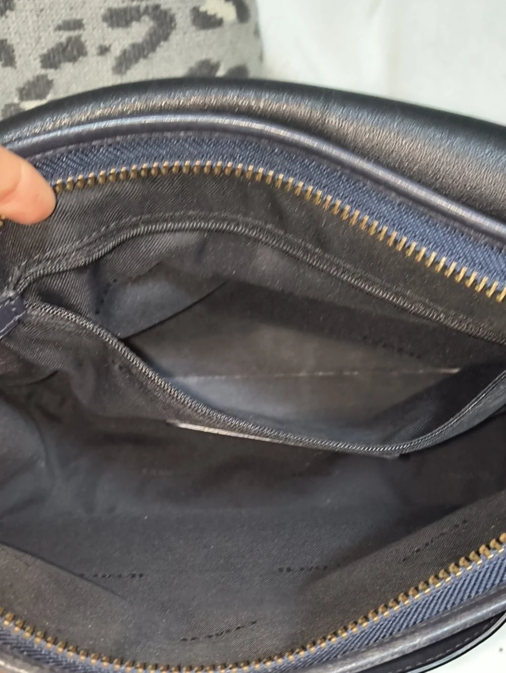 Coach 75th Anniversary Limited Edition Saddle Bag In Midnight Navy